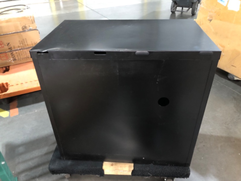 Photo 8 of ***USED - MAJOR DAMAGE - NO PACKAGING - SEE COMMENTS***
Lorell PSC Door Lateral File 30"x18-5/8"x28" Black 60933