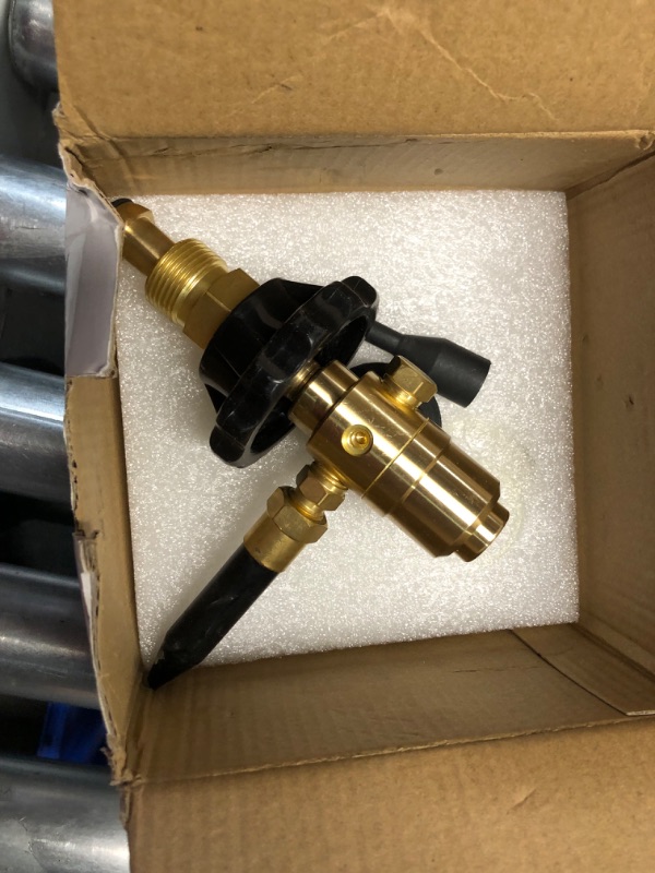 Photo 2 of ***USED - LIKELY MISSING PARTS - UNABLE TO VERIFY FUNCTIONALITY***
AWLOLWA Balloon Helium Tank Regulator Filler Valve for Balloons with Gauge Pkg/1