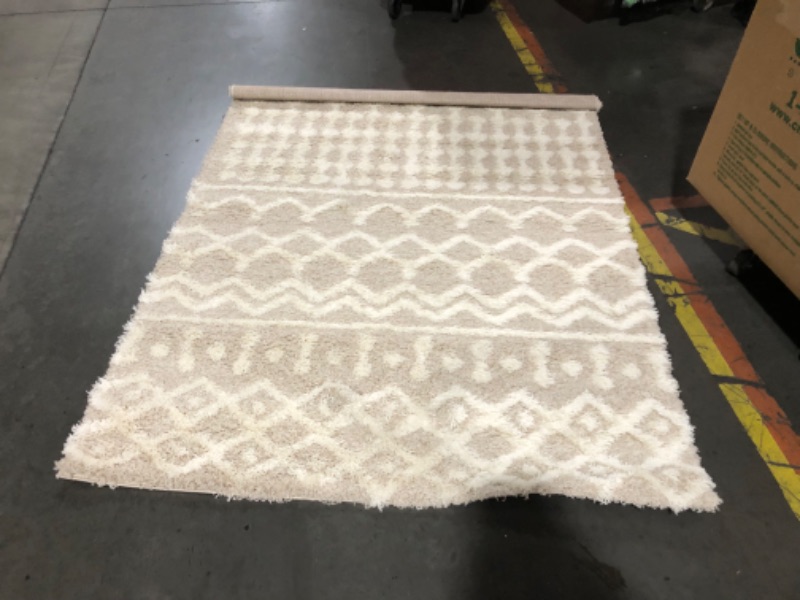 Photo 4 of ***USED - DIRTY - NO PACKAGING***
Surya Urban Shag USG-2303 Cream 5'3" x 7'3" Area Rug