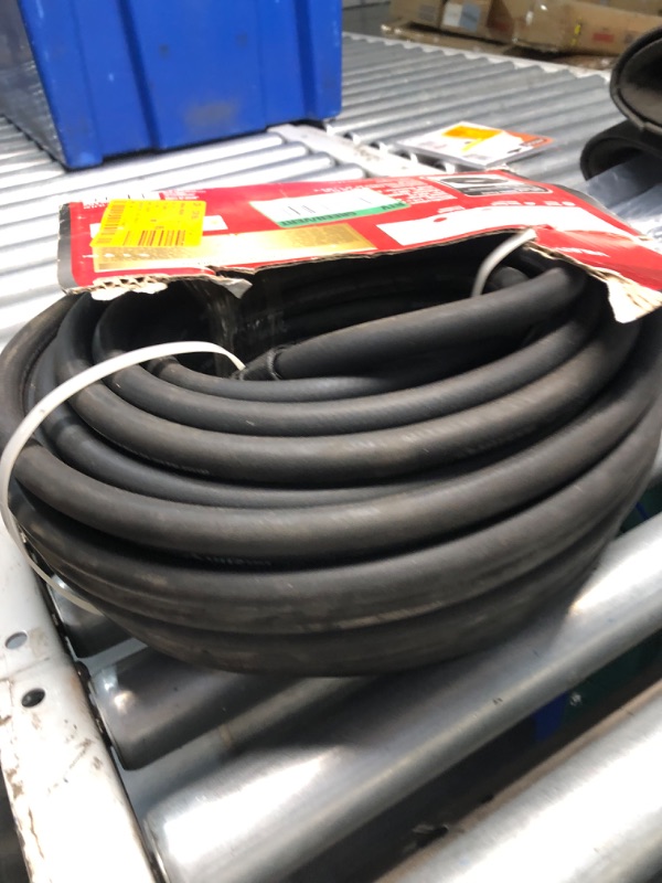 Photo 3 of 3/8 in. x 100 ft. Heavy-Duty Rubber Compressor Hose