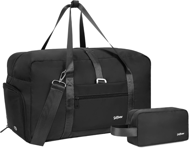 Photo 1 of ***STOCK PHOTO REFERENCE ONLY***sportsnew Sports Gym Travel Duffel Bags Weekender Overnight Shoulder with Shoes Compartment and Wet Dry Storage Pockets with Adjustable Yoga Mat Holder Bags ***GREY***