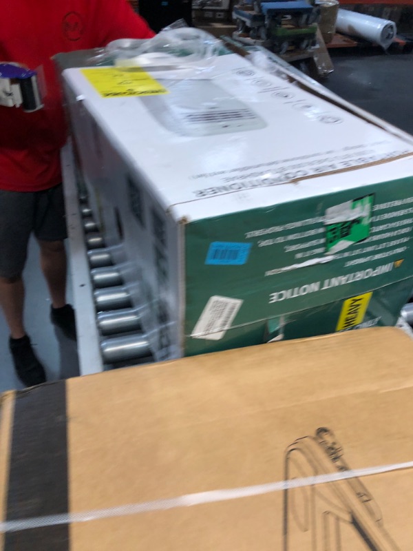 Photo 4 of ***FACTORY SEALED. OPENED TO INSPECT***
Uhome 2024 New Portable Air Conditioner, 8000 BTU Compact AC Unit with Cooling, Dehumidifier, Fan, Remote Control and Window Mount Kit Included, White