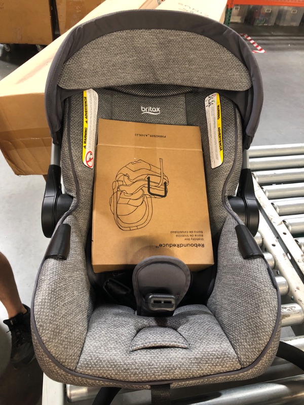 Photo 5 of ** HEAVILY USED** Britax Willow Grove SC Baby Travel System, Infant Car Seat and Stroller Combo with Alpine Base, ClickTight Technology, SafeWash, 