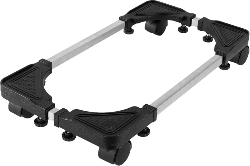 Photo 1 of  ***STOCK PHOTO REFERENCE ONLY***
Computer Stand Holder with Locking Caster Wheels, Fits Most Gaming PCs up to 22 x 14 inches, Under Desk, Black