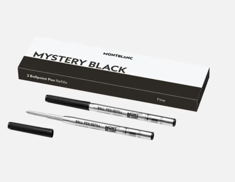 Photo 1 of (READ FULL POST) 2 Ballpoint Pen Refill Fine, Mystery Black (F 0210) 