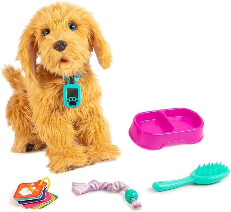 Photo 1 of **DOES NOT FUNCTION NON- REFUNDABLE**
My Fuzzy Friend Moji Interactive Labradoodle - Plush Dog Toy for Boys and Girls, Loveable and Lifelike Companion Pet , Brown