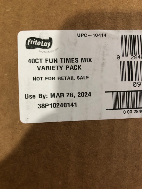 Photo 2 of **NON-REFUNDABLE**Frito-Lay Fun Times Mix Snacks Variety Pack, 40 Count