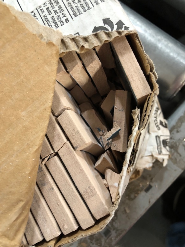 Photo 1 of **DAMAGED SEE NOTES**Moze Blue 3 in. x 12 in. 9 mm Ceramic Wall Tile (22-piece 5.38 sq. ft./ Box)
