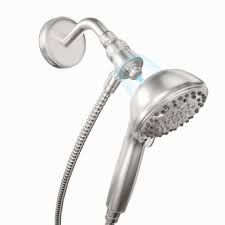 Photo 1 of (READ FULL POST) allen + roth Galway Brush Nickel Round Handheld Shower Head 1.8-GPM (6.8-LPM)
