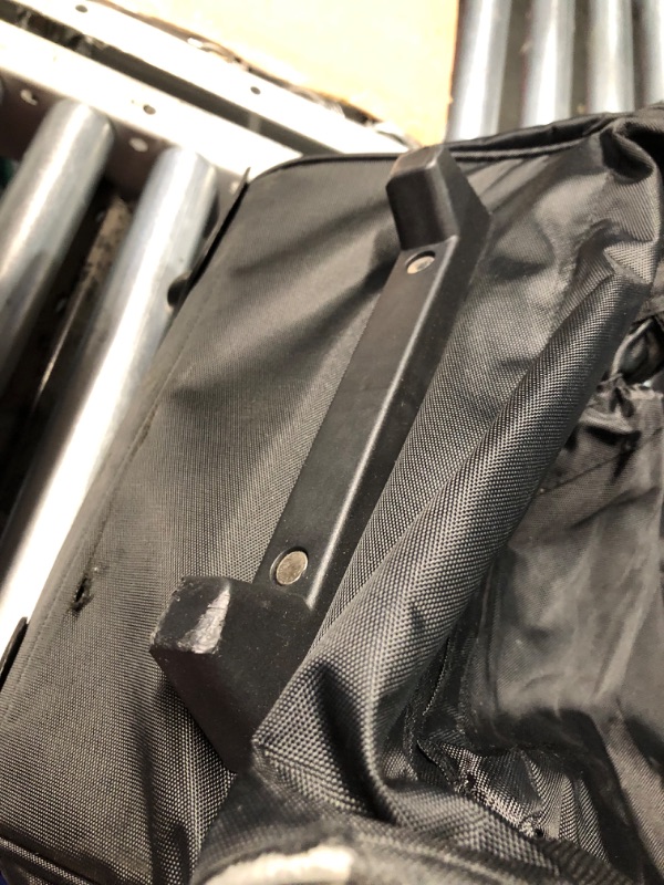 Photo 5 of ***USED - DAMAGED - RIPPED - SEE PICTURES***
Travelers Club Xpedition 30 Inch Multi-Pocket Upright Rolling Duffel Bag 30" Suitcase Black