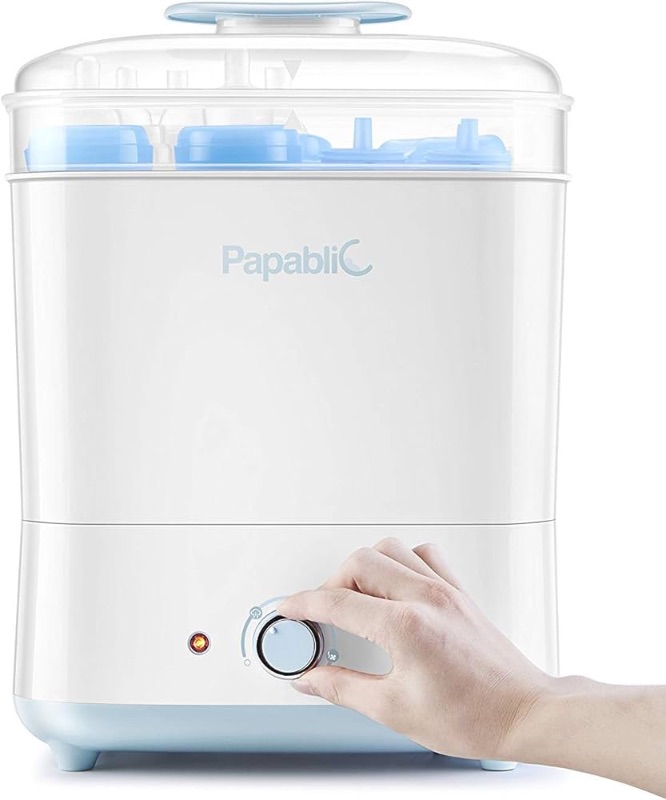 Photo 1 of [NONREFUNDABLE, FOR PARTS/ READ NOTES]
Papablic Baby Bottle Electric Steam Sterilizer and Dryer