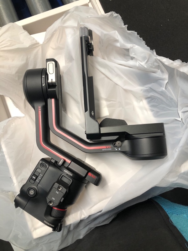 Photo 6 of [READ NOTES]
DJI RS 3, 3-Axis Gimbal for DSLR and Mirrorless Camera Canon/Sony/Panasonic/Nikon/Fujifilm, 3 kg (6.6 lbs) Payload, Automated Axis Locks, 1.8" OLED Touchscreen, Professional Video Stabilizer