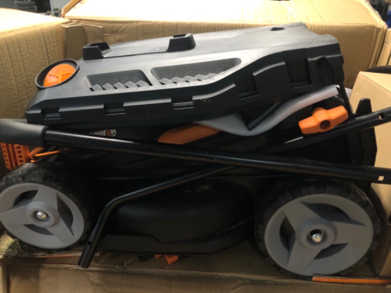 Photo 5 of **PARTS ONLY NON-REFUNDABLE READ NOTES**Worx WG779 40V Power Share 4.0Ah 14" Cordless Lawn Mower (Batteries & Charger Included) & WORX 20V GT 3.0 (1) Battery & Charger Included