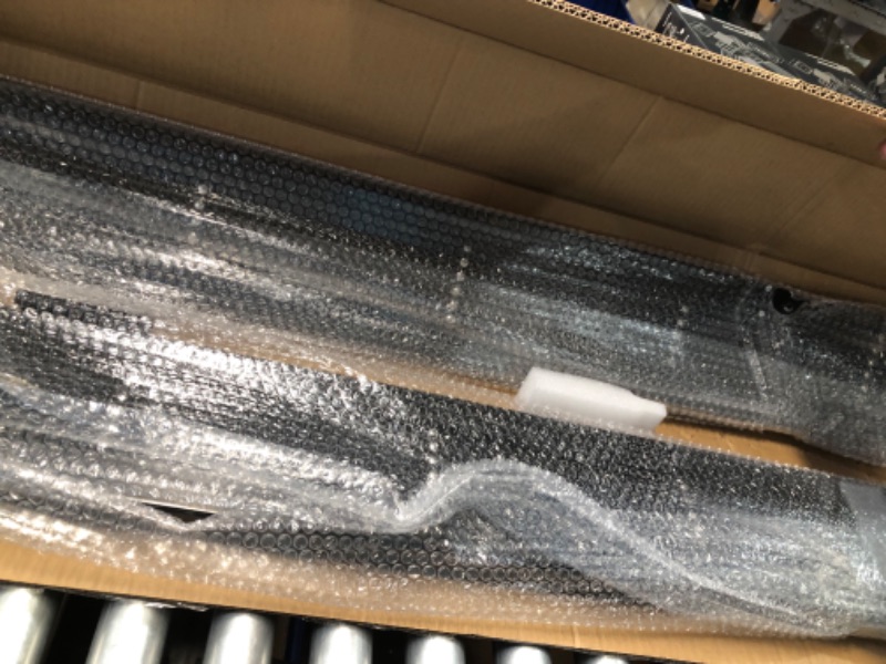 Photo 1 of VEVOR Double Folding Security Gate, 85" H x 150" W Folding Door Gate, Steel Accordion Security Gate, Flexible Expanding Security Gate, 360° Rolling Barricade Gate, Scissor Gate or Door with Keys 85"H x 150"W