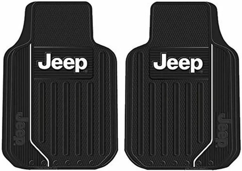 Photo 1 of Plasticolor 001469R01 Jeep Black Universal Floor Mat