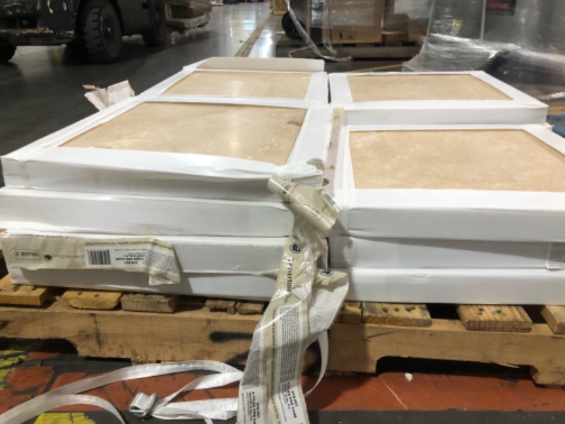 Photo 1 of **15 CASES**
Castle 18 in. x 18 in. Honed Travertine Floor and Wall Tile (9 sq. ft./Case)