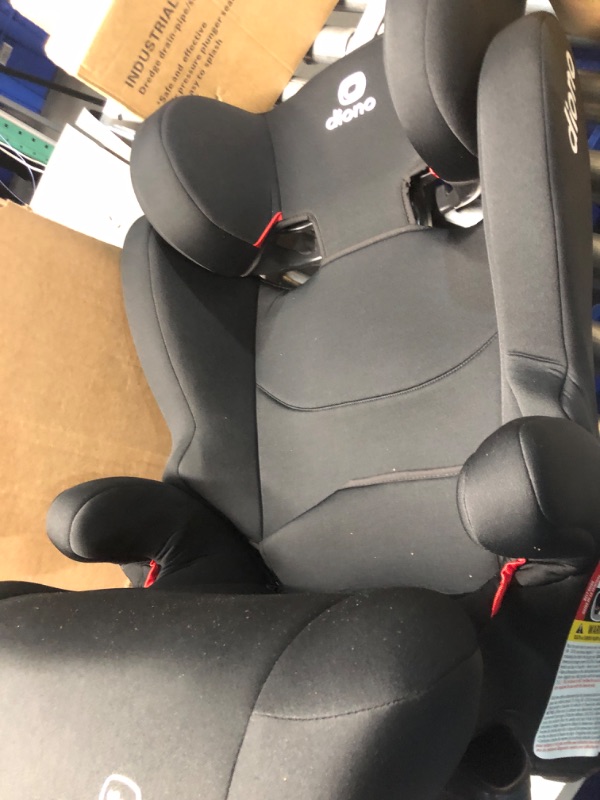 Photo 2 of Diono Cambria 2 XL 2022, Dual Latch Connectors, 2-in-1 Belt Positioning Booster Seat, High-Back to Backless Booster with Space and Room to Grow, 8 Years 1 Booster Seat, Black NEW! Black