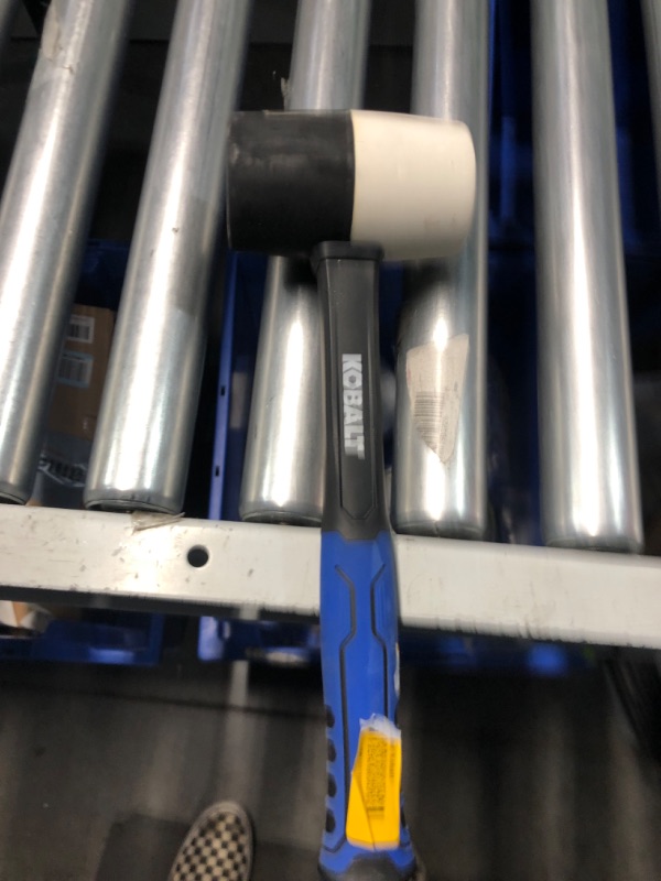 Photo 1 of **MINOR SCRATCHES ON ITEM**
Kobalt 24-oz Smooth Face Rubber Head Fiberglass Rubber Mallet