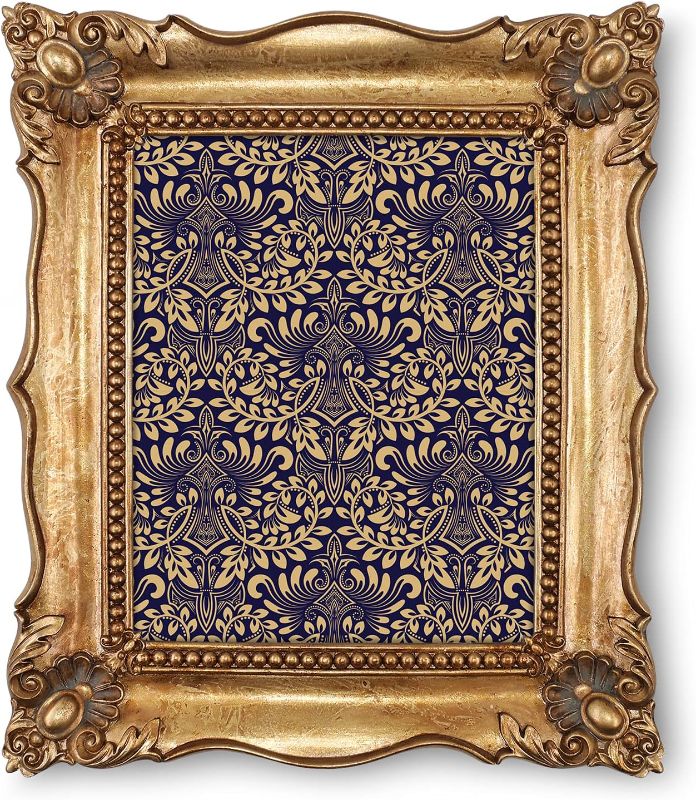 Photo 1 of **STOCK PHOTO FOR REFERENCE**
SIMON'S SHOP 8x10 Picture Frame Baroque Picture Frames 8x10 Vintage Photo Frames 10 x 8 in Bronze