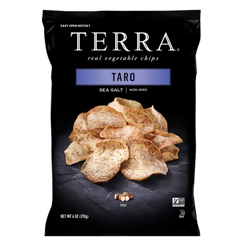 Photo 1 of ***NON-REFUNDABLE,EXP: May 29, 2024  ***
Terra Vegetable Chips, Taro Chips with Sea Salt, 6 oz (Pack of 12)