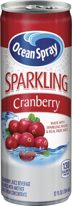 Photo 1 of ***NON-REFUNDABLE,EXP: 06/10/2024  ***
Ocean Spray Sparkling Cranberry, 12oz Cans (Pack of 12)