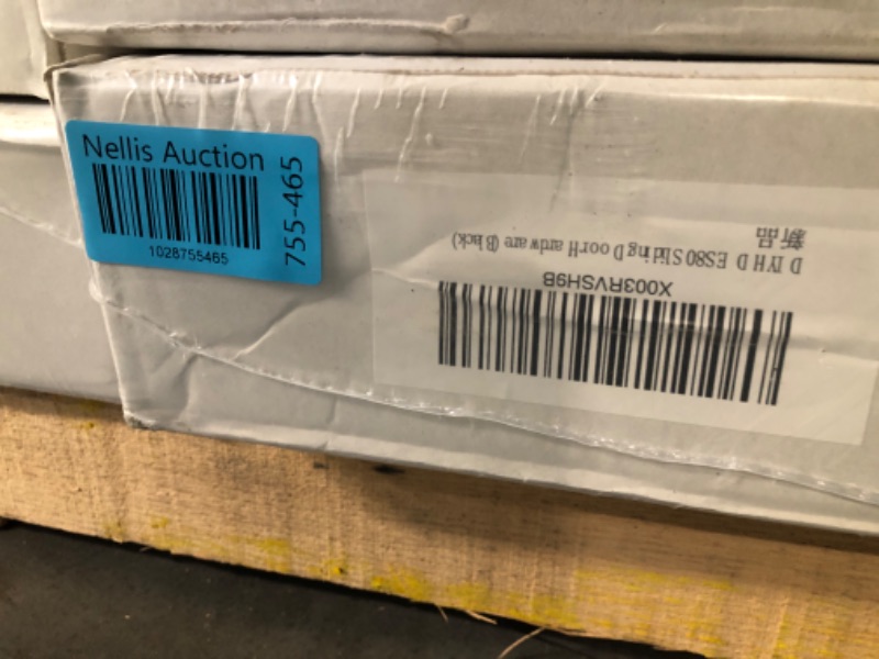 Photo 3 of **NEW SEALED**
36-48" Heavy Duty Hidden Sliding Barn Door Hardware and Track, Floating Door System, Floating Wall Mount, Soft Close, Quiet and Smooth, Easy to Install (Can be Installed on Doors up to 48")