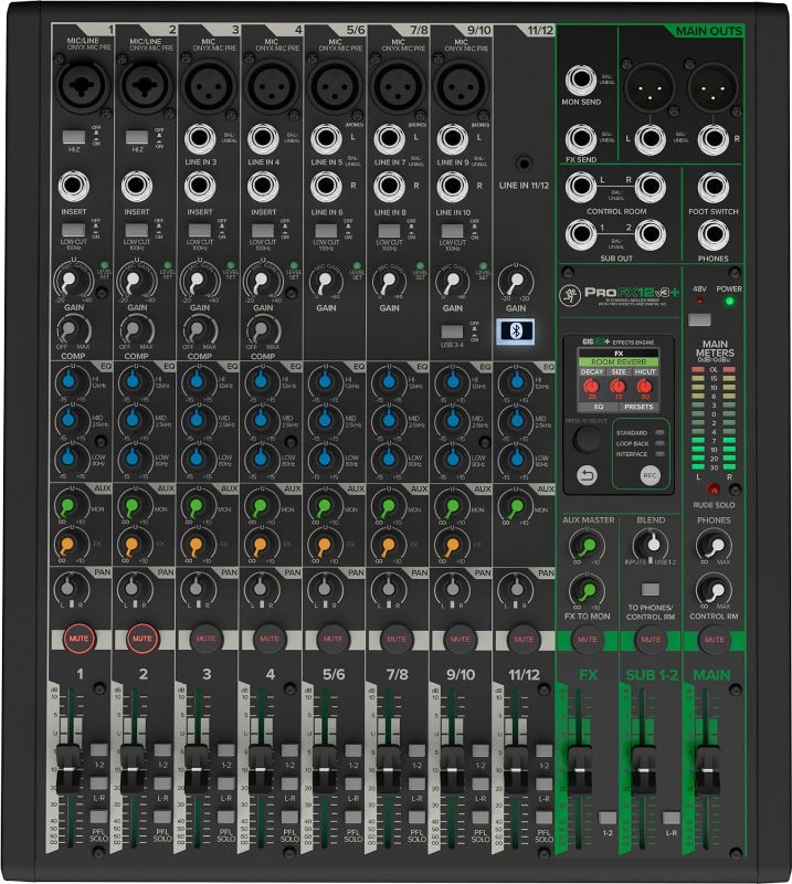 Photo 1 of 
Mackie ProFX12v3+ 12-channel Mixer