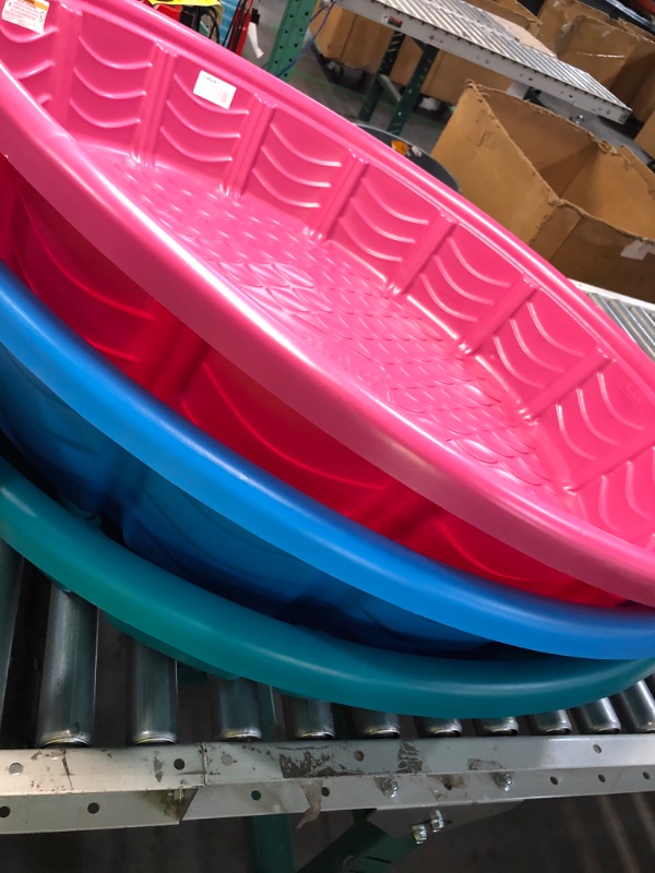 Photo 2 of **3 Pack** Blue, Pink, and Green QuickFun Pool for Kids, Ages 3 above, Unisex
