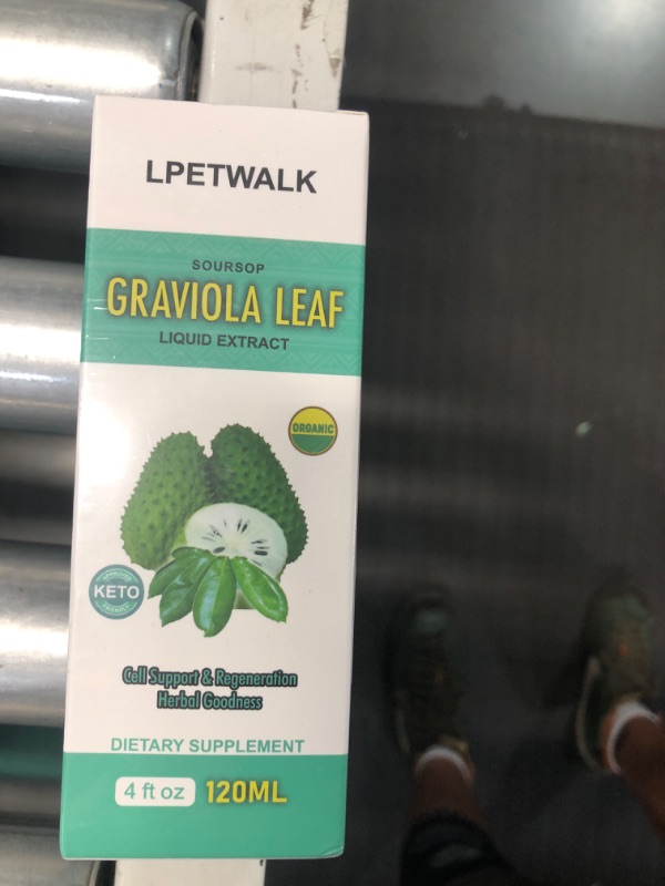 Photo 2 of ***NON REFUNDABLE***4 Fl Oz Graviola Leaf Extract Liquid (Soursop) - Soursop Guanabana Leaves Liquid, Soursop Bitters Liquid Soursop Oil 98% Absorption - 4 Fl Oz?120ML)