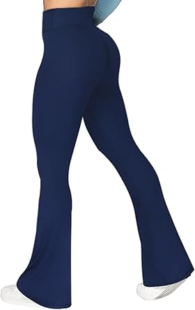 Photo 1 of **BUNDLE OF 2-COLOR IS NAVY**
GROTEEN Flare Leggings for Women-Bootcut Yoga Pants for Women High Waisted Workout Bootleg Work Pants Dress Pants