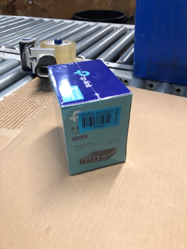 Photo 3 of ***FACTORY SEALED***
TP-Link TL-SG105, 5 Port Gigabit Unmanaged Ethernet Switch, Network Hub, Ethernet Splitter, Plug & Play, Fanless Metal Design, Shielded Ports, Traffic Optimization