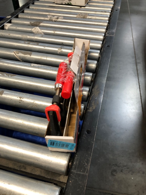 Photo 1 of **2 CLAMPS ONLY**SEE PHOTOS**
Bessey BESSEY GSCC2PK-C Clamp Set for Woodworking, F-style with Wood Handle, Replaceable Pads, 2 x 6 In and 2 x 12 In, 600 lb, Red/Black/Silver 2 x 6 IN and 2 x 12 In. 600 lb (Set of 2)