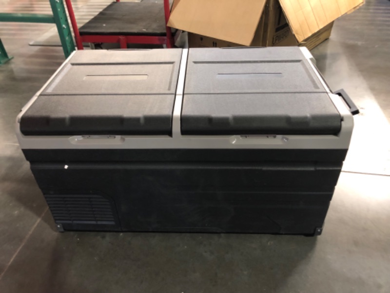 Photo 3 of ***USED - MISSING PARTS - SEE COMMENTS***
BODEGACOOLER 12 Volt Car Refrigerator, RV Car Fridge Dual Zone APP Control, Portable Freezer,100 Quart (95L) -4?-68? RV Electric Compressor Cooler 12/24V DC &100-240V AC for Outdoor, Camping, Travel
