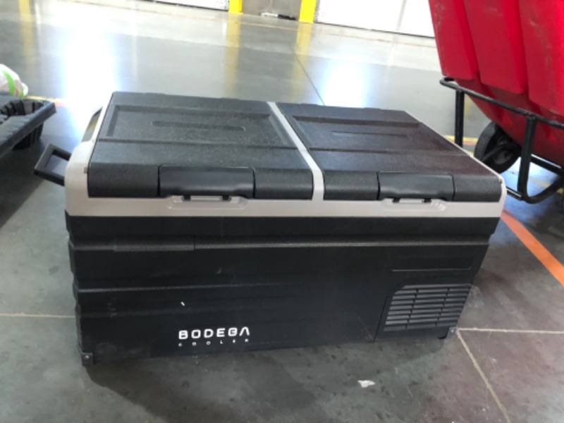 Photo 2 of ***USED - MISSING PARTS - SEE COMMENTS***
BODEGACOOLER 12 Volt Car Refrigerator, RV Car Fridge Dual Zone APP Control, Portable Freezer,100 Quart (95L) -4?-68? RV Electric Compressor Cooler 12/24V DC &100-240V AC for Outdoor, Camping, Travel
