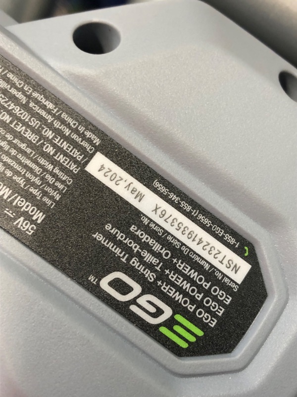 Photo 8 of ***USED - POWERS ON - UNABLE TO TEST FURTHER***
EGO POWERLOAD 56-volt 15-in Telescopic Shaft Battery String Trimmer 2.5 Ah (Battery and Charger Included)
