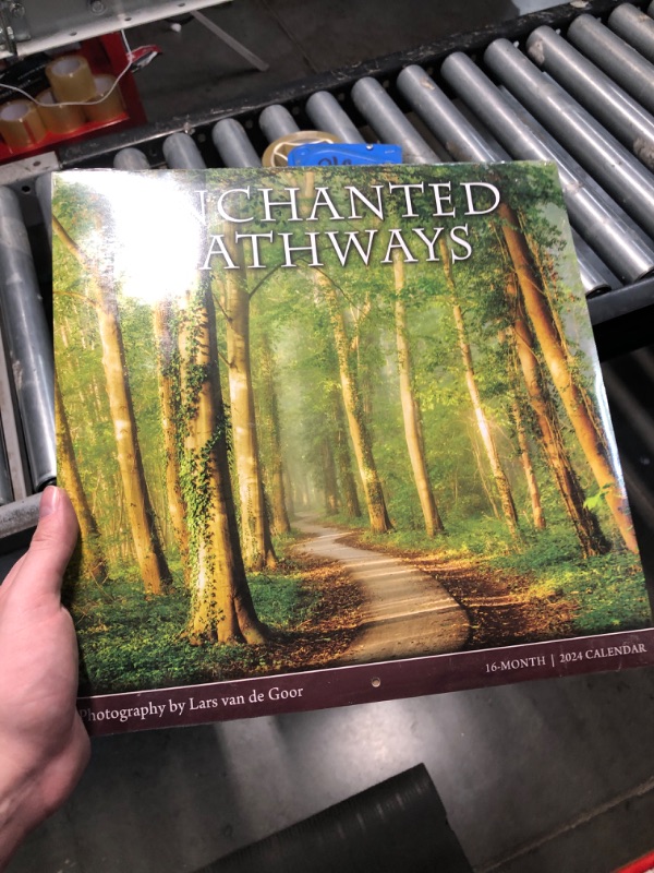 Photo 2 of ***FACTORY SEALED*** Enchanted Pathways 2024 Wall Calendar — The Photography of Lars Van de Goor, 12" x 12" (16 Months)