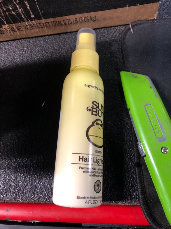 Photo 2 of ***STILL FULL*** Sun Bum Blonde Formula Hair Lightener, Spray, Banana Scent, 4 oz, For Blonde to Medium Brown Hair Types, Color Treated, Cruelty Free Blonde Hair Lightener