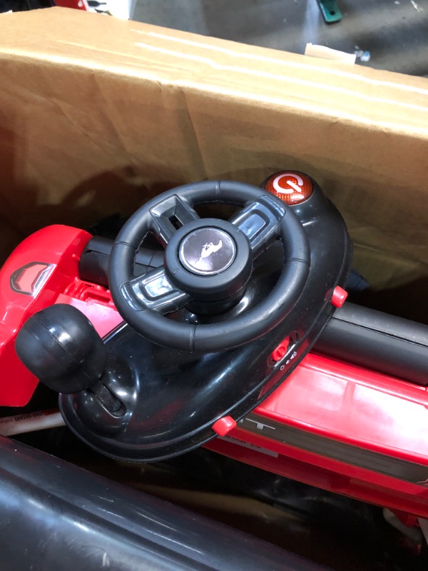 Photo 4 of **scuffs/scratches** Bright Starts Ways to Play 4-in-1 Walker - Ford Mustang, Red, Ages 6 Months +, Red