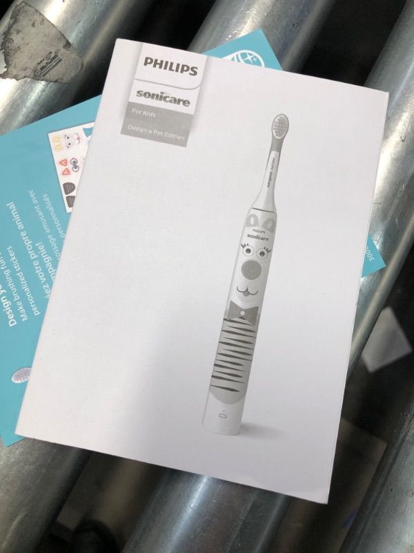 Photo 1 of **BRUSH HEAD IS NEW** Sonicare, Corded Electric, Kids Design a Pet Edition, HX3601/01