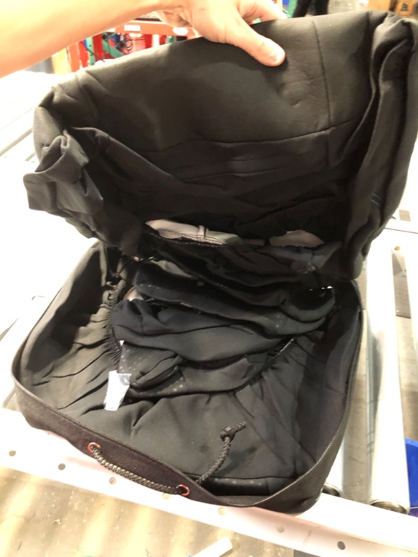 Photo 1 of ***USED - LIKELY MISSING PARTS - UNABLE TO VERIFY FUNCTIONALITY***
Coverado Car Seat Covers Front, 6 Pieces Universal Seat Covers for Cars, PVC Car Seat Cushions for Front, Car Seat Protectors, Auto Accessories Black Seat Covers Carseat Cover Fit for Most
