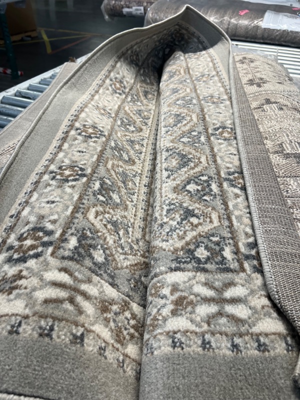 Photo 1 of *****STOCK IMAGE FOR SAMPLE*****
Area Rug Living Room Rugs - 9x12 Washable Boho Rug Vintage Oriental Distressed Farmhouse Large Thin Indoor Carpet for Living Room Bedroom Under Dining Table Home Office - Brown Blue
