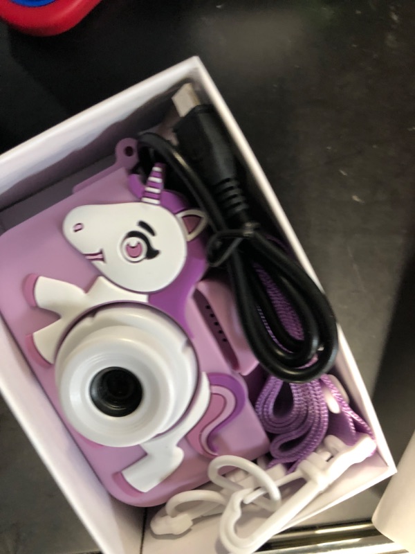 Photo 2 of Kids Camera Gifts Toys for Age 3-8 Girls,Digital Video Camera for Kids, Christmas Birthday Gift for 3 4 5 6 7 8 9 Year Old Girls Boys with 32GB SD Card Purple