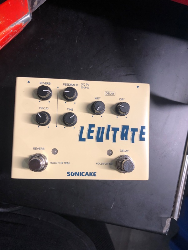 Photo 3 of 
SONICAKE Delay Reverb 2 in 1 Guitar Effects Pedal Digital Levitate