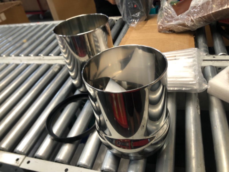 Photo 1 of ***USED - LIKELY MISSING PARTS - UNABLE TO VERIFY FUNCTIONALITY***
2.25G Stainless Steel Gravity-Fed Water Filter System with 2 Black Purification Filter and Metal Spigot, NSF/ANSI 42 Certification, Reduces up to 99% of Chlorine, for Home, Camping, Outdoo