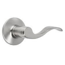 Photo 1 of 
Satin Nickel Left-Handed Interior/Exterior Dummy Door Handle