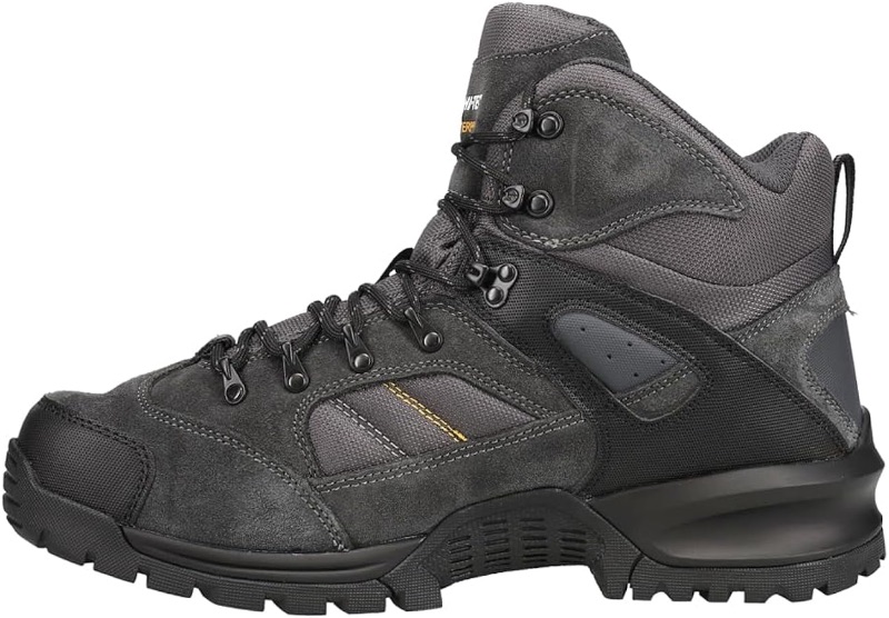 Photo 1 of HI-TEC Black Rock WP Mid Men's Waterproof Hiking Boots, Lightweight Breathable Backpacking and Trail Shoes-Size 13