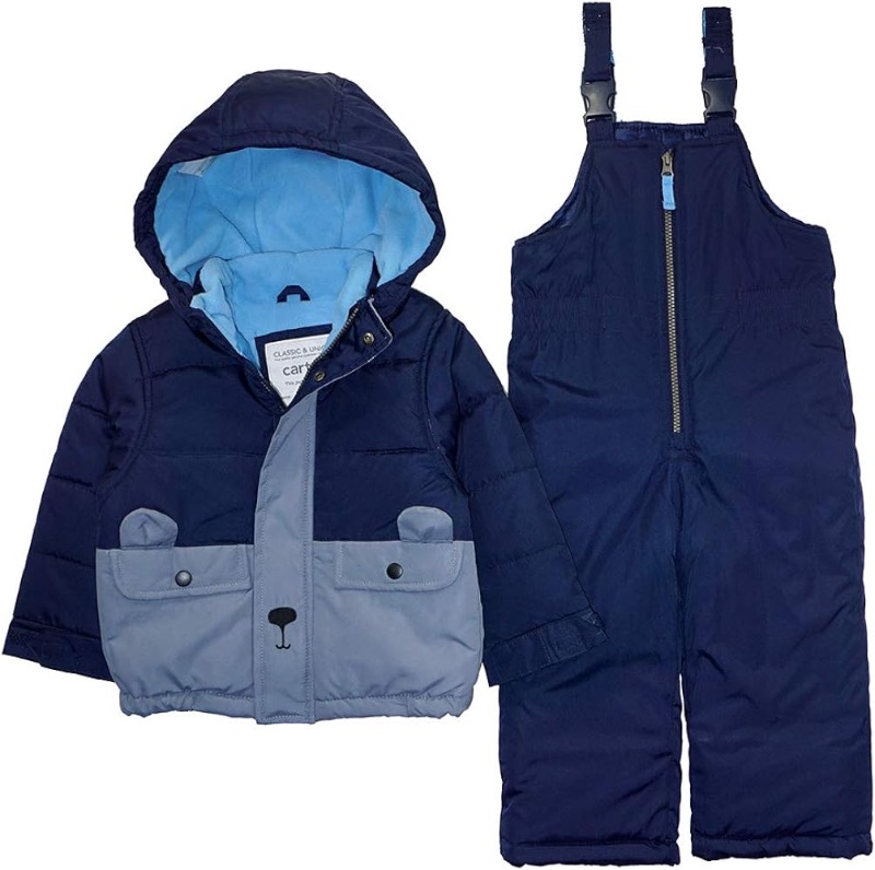 Photo 1 of Carter's Baby Boys' Heavyweight 2-Piece Skisuit Snowsuit-24 Month