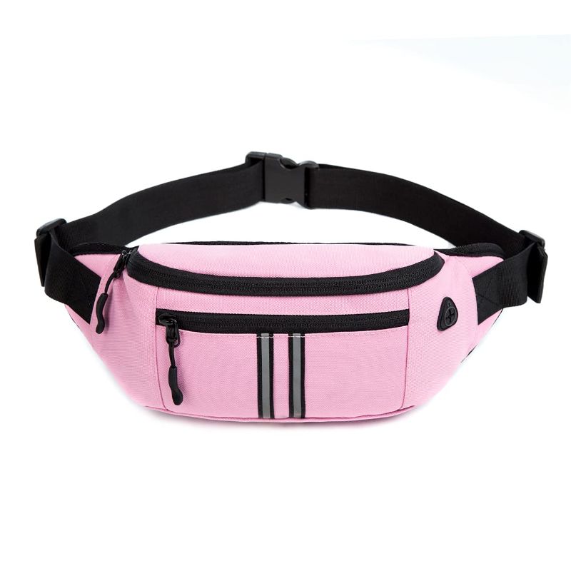 Photo 1 of **BUNDLE**No Returns**(2 qty) Large Crossbody Fanny Pack Belt Bag with 4-Zipper 