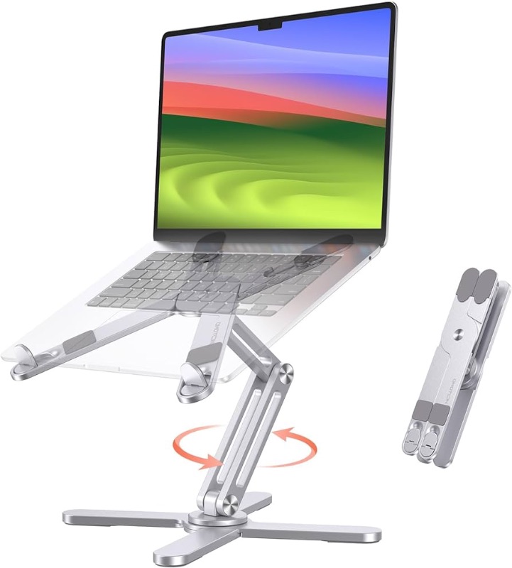 Photo 1 of OMOTON 360 Rotating Laptop Stand Riser for Desk