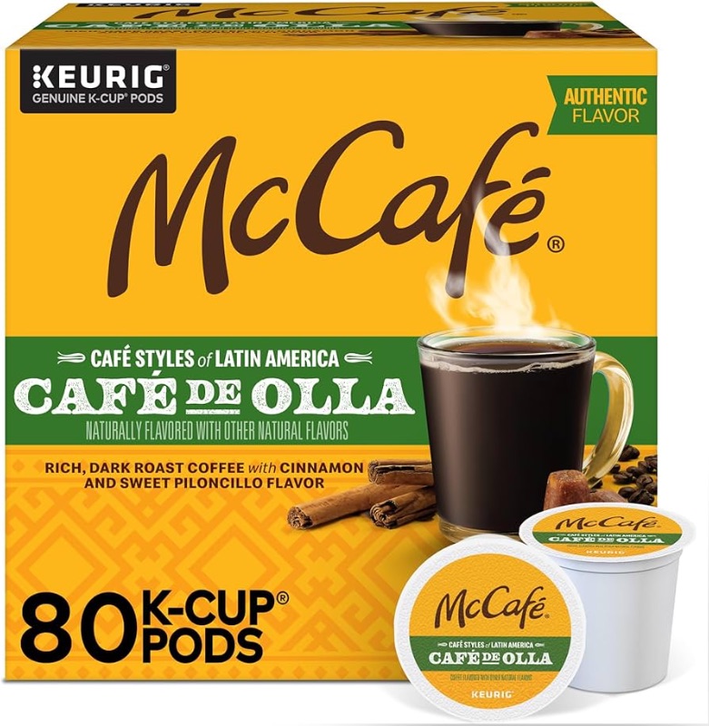 Photo 1 of **BUNDLE**No Returns**EXP 4/24**(2 boxes) McCafe Cafe Styles of Latin America Cafe de Olla, Keurig Single Serve K-Cup Coffee Pods, 20 Count